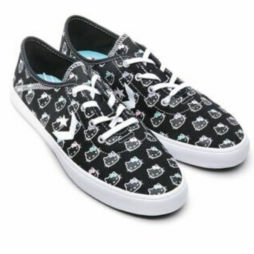 Conv&Hello Kitty Costa Low Top Black Canvas W - Picture 3 of 8